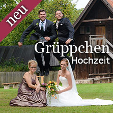 Gruppenbilder Hochzeitsreportage